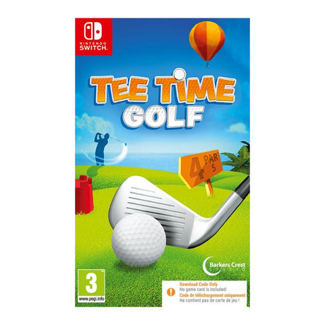 Tee Time Golf (Code in Box) – Nintendo Switch – spilomslag