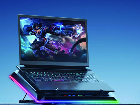 Conceptronic THYIA03B Gaming Notebook Cooler with USB Hub CONCEPTRONIC