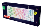 TRUST GXT833W THADO TKL KEYBOARD - WHITE TRUST