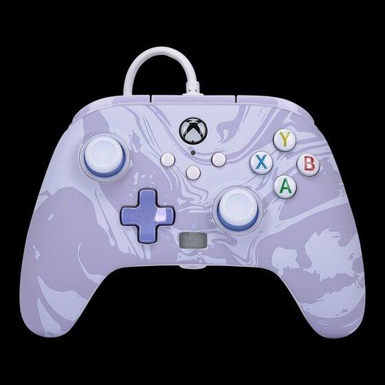 PowerA Enhanced Kablet Controller - Xbox Series X/S - Lavender Swirl