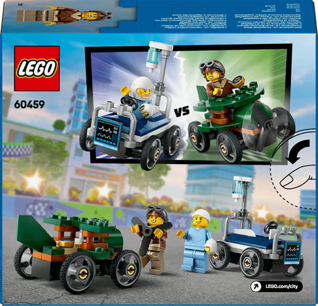 LEGO 60459 City Airplane vs. Hospital Bed LEGO