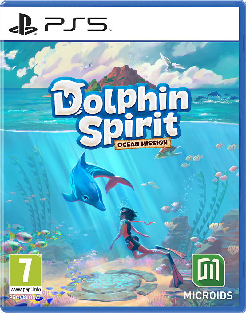 Dolphin Spirit: Ocean Mission – PlayStation 5 – spilomslag