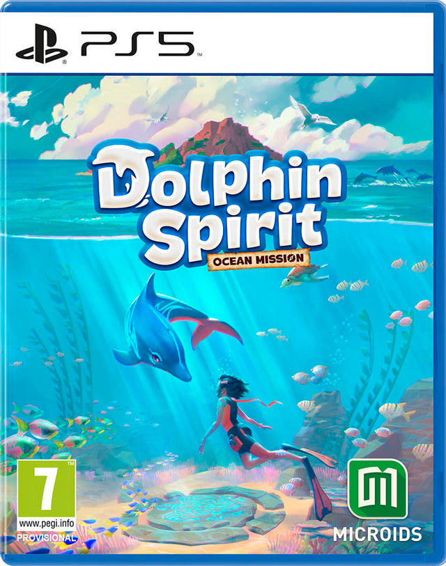 Dolphin Spirit: Ocean Mission – PlayStation 5 – spilomslag