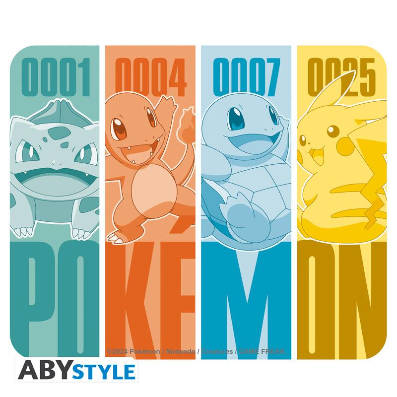 POKEMON - Flexible Mousepad - Kanto Starters Pokémon
