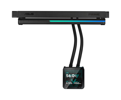 ASUS PRIME SLC II 360 ARGB LCD – set fra siden