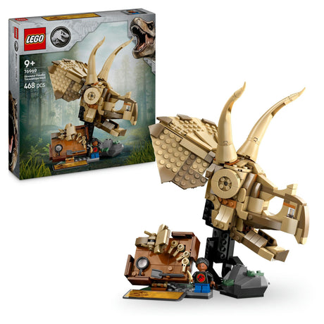 LEGO 76969 Jurassic World Dinosaur Fossils: Triceratops Skull LEGO