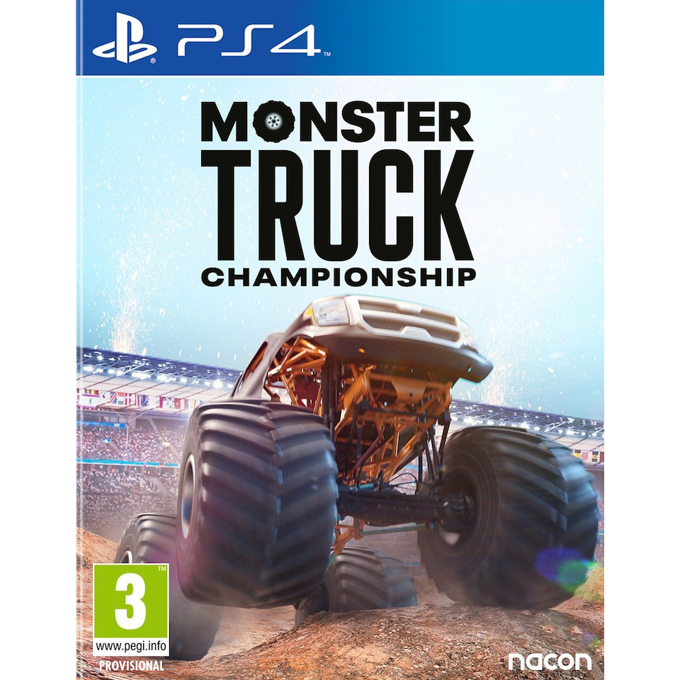 Monster Truck Championship – PlayStation 4 – spilomslag