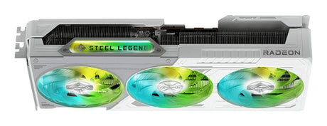 ASRock Radeon RX 9070 XT Steel Legend 16GB - produktbillede 4