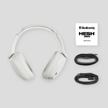 Skullcandy - Hesh 360 Over-Ear Headphone - Bone White Skullcandy