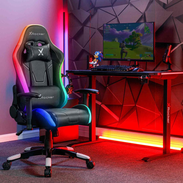 XROCKER AGILITY JUNIOR PC-Büro-Gaming-Stuhl - RGB