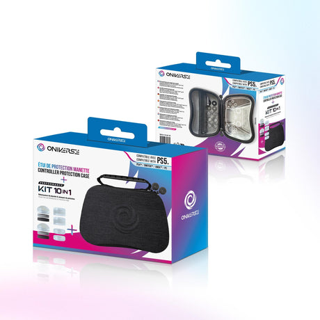 Oniverse Controller Case With 10 Accessories 4 Rings + 6 Silicon Cap - Grey ONIVERSE