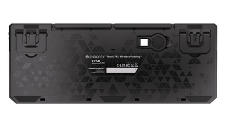 ENDORFY Thock TKL Wireless Pudding (schwarz. DE-Layout. Kailh Box Red)