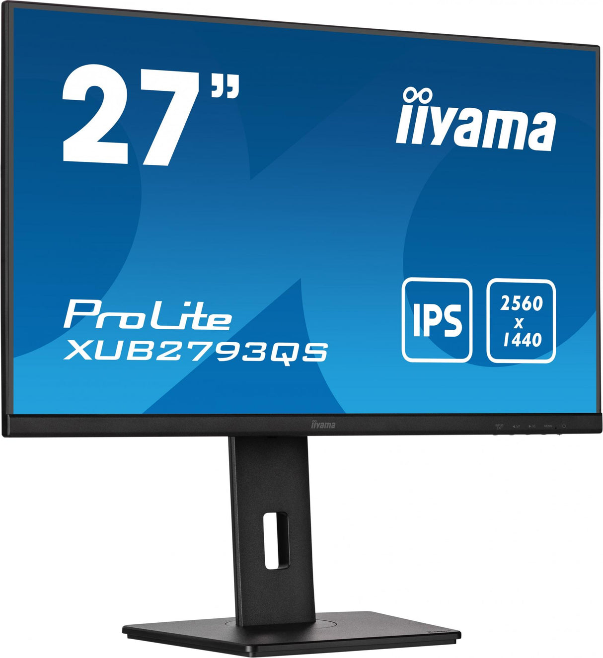 iiyama ProLite XUB2793QS-B1 27 2560 x 1440 (2K) HDMI DisplayPort 75Hz Pivot Skærm Iiyama