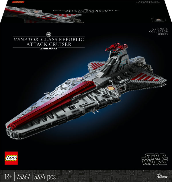 LEGO 75367 Star Wars Republic Venator-Klasse Angriffskreuzer