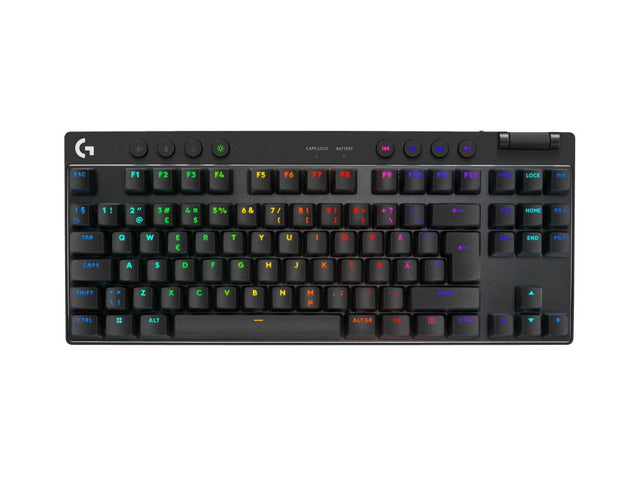Logitech - G PRO X TKL Lightspeed - Tactile - Nordisk Logitech