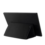 ASUS ZenScreen MB166C – bagside med hylster foldet som støtte