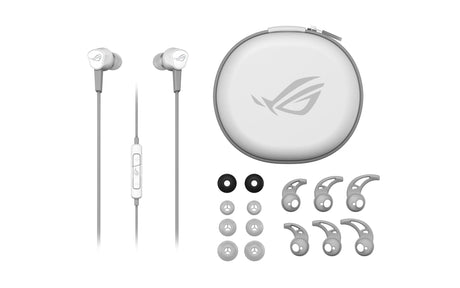 ASUS ROG Cetra II Core MOONLIGHT WHITE Edition In-Ear Gaming Headphone 3.5 mm, for PC, PS5, XBOX, Sw Asus