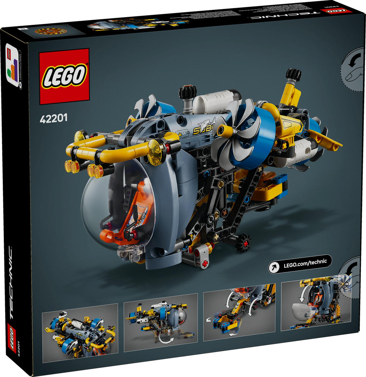 LEGO 42201 Technic Deep Sea Explorer Submarine LEGO