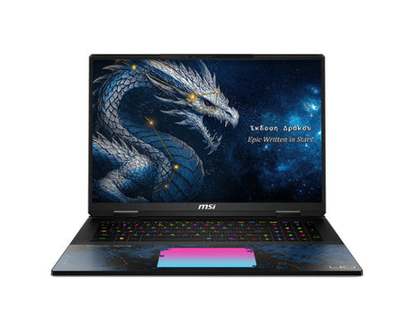 MSI Titan 18 HX Dragon Edition Draco Epic A2WJ-1218 – bærbar med tysk DE-layout