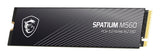MSI SPATIUM M560 1 TB SSD - M.2 PCIe 5.0 NVMe - produktbillede