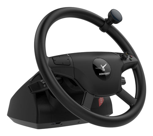 Aerosoft Truck & Bus Wheel System – rat, gearskifte og pedaler til PC – produktbillede 3