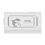 MSI MAG A1000GL PCIE5 WHITE 1000 W strømforsyning - 80 PLUS Gold - visning 8