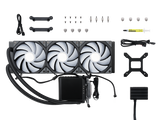 TRYX PANORAMA 360mm AIO Liquid Cooler ARGB Sort TRYX