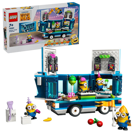 LEGO 75581 Minions and the Party Bus, construction toy LEGO