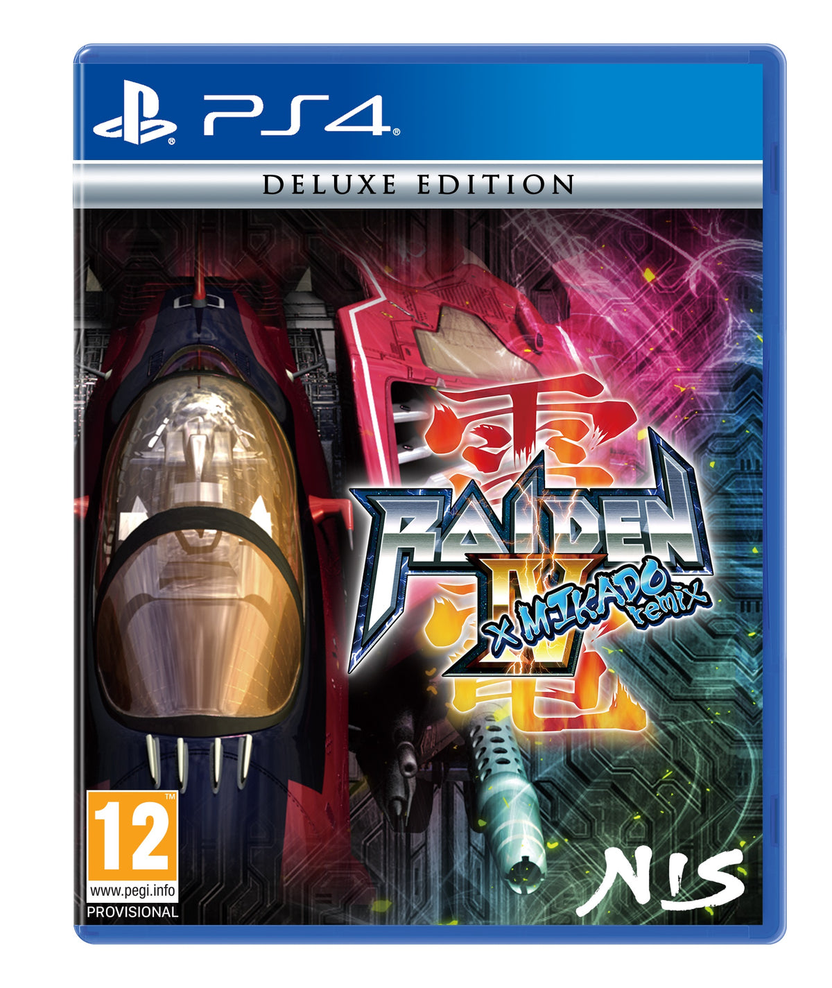 Raiden IV x MIKADO remix Deluxe Edition - PS4 - omslag