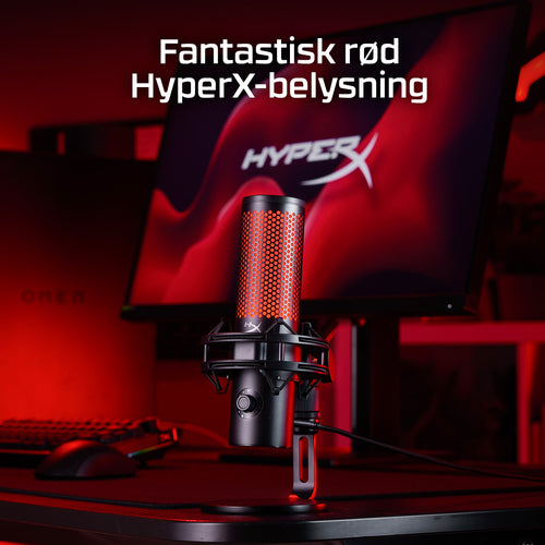 HyperX QuadCast 2 – mikrofon USB (czarny)