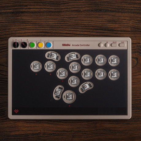 8BitDo Arcade Controller Switch/PC Grå – Udskiftning af knapflader