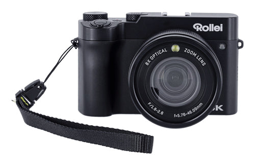 Rollei Powerflex X8 Dual Lens – Zoom- og selfiekamera – Kamera med håndledsrem