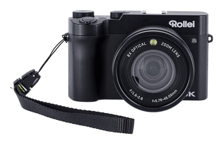 Rollei Powerflex X8 Dual Lens – Zoom- og selfiekamera – Kamera med håndledsrem