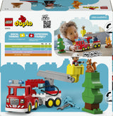 LEGO - DUPLO Town - Fire Engine with Hose and Firefighter (10473) LEGO