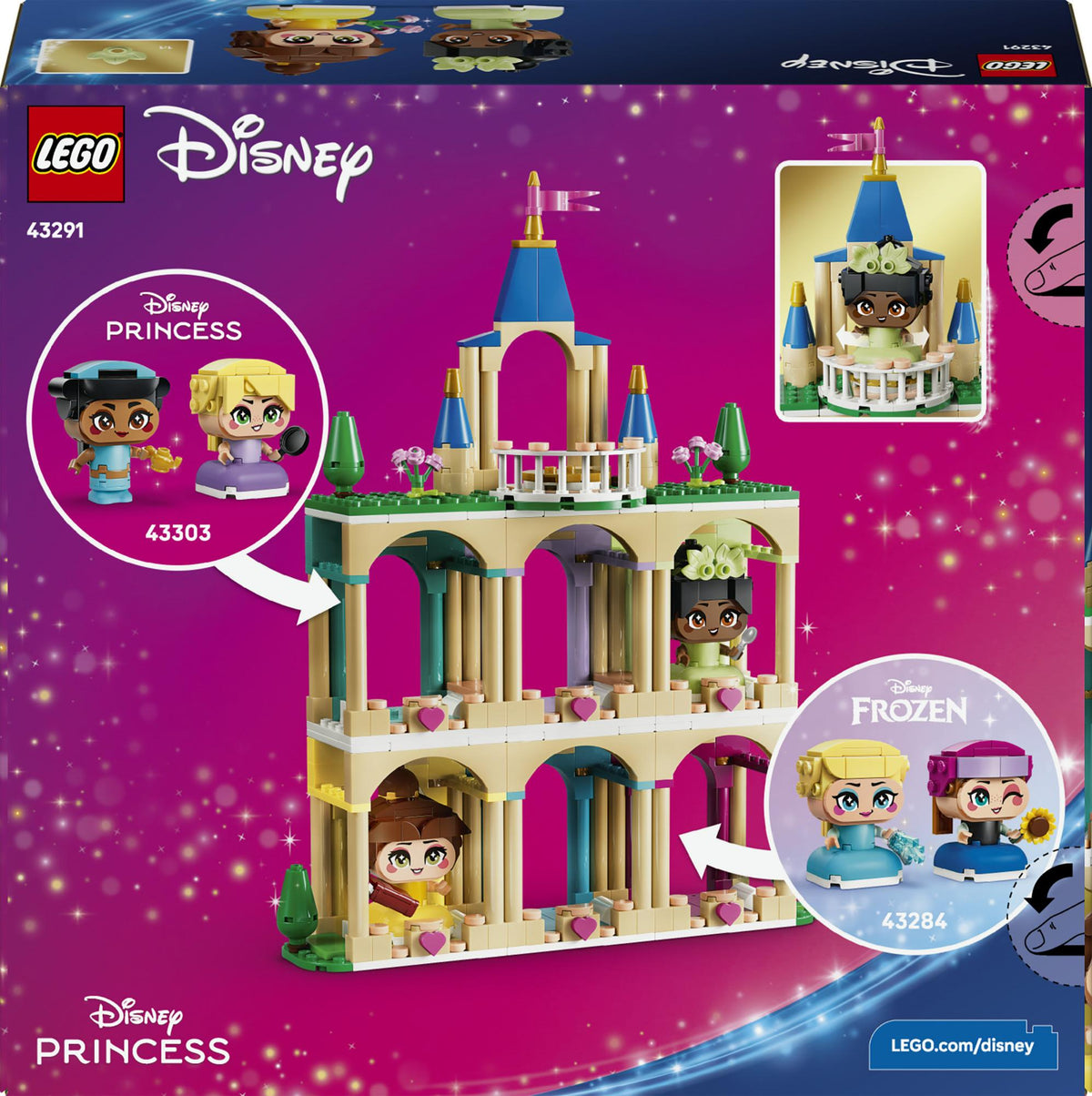 LEGO - Disney Princess - Mini Belle & Tiana with Castle (43291) LEGO
