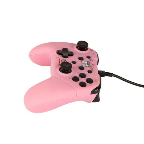 Konix Unik Be Love – kablet controller til Switch og PC – lyserød – produktbillede 6