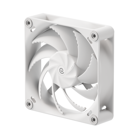 HAVN H12 – Hvid 120 mm performance blæser med høj luftgennemstrømning HAVN