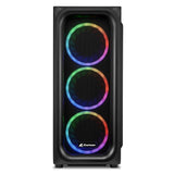 Sharkoon TK5M RGB, tower housing, black, tempered glass - window Sharkoon