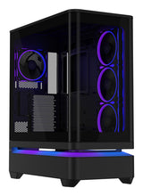 ASUS PRIME AP304 TG ARGB BLACK – set skråt fra siden