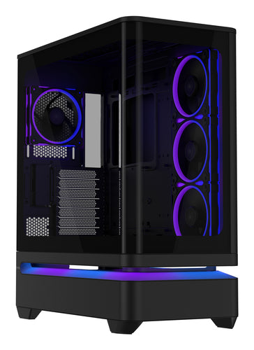 ASUS PRIME AP304 TG ARGB – ATX-kabinet, sort