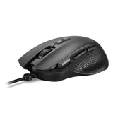 Sharkoon SHARK Force 3 Black 12800 DPI A825 RGB 1000Hz 8-Button Rapid Fire Gaming Mouse Sharkoon
