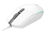 Logitech Gaming Mouse G102 LIGHTSYNC optisches Kabel weiß 