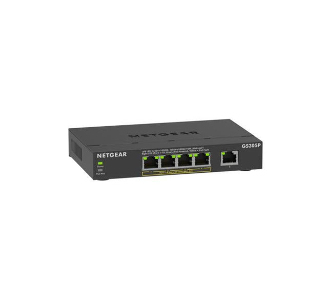 Netgear 5PT GE UNMANAGED SWCH W/POE+ (GS305P) Netgear International Limited