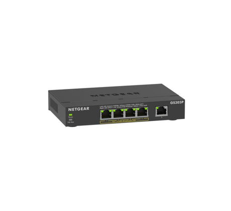 Netgear 5PT GE UNMANAGED SWCH W/POE+ (GS305P) Netgear International Limited