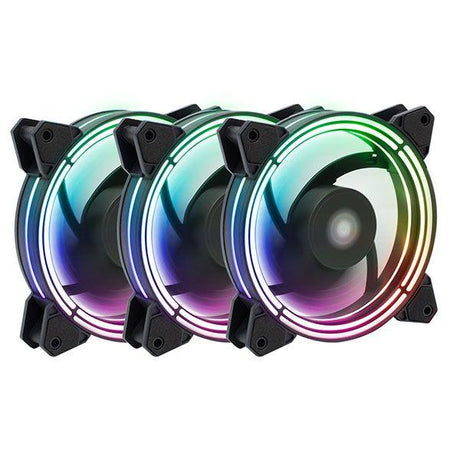 Darkflash TR360 PC vand køling AiO RGB 3x 120x120 (sort) Darkflash