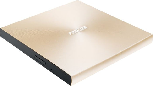 ASUS ZenDrive U9M i guld set skråt ovenfra