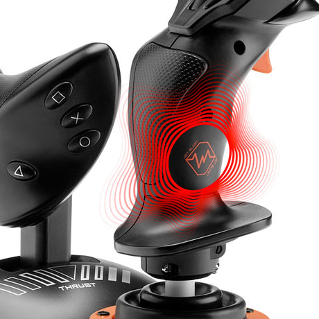 Thrustmaster T.Flight HOTAS Neo – Ace Combat 8 Wings of Theve Edition – nærbillede af produktdetalje