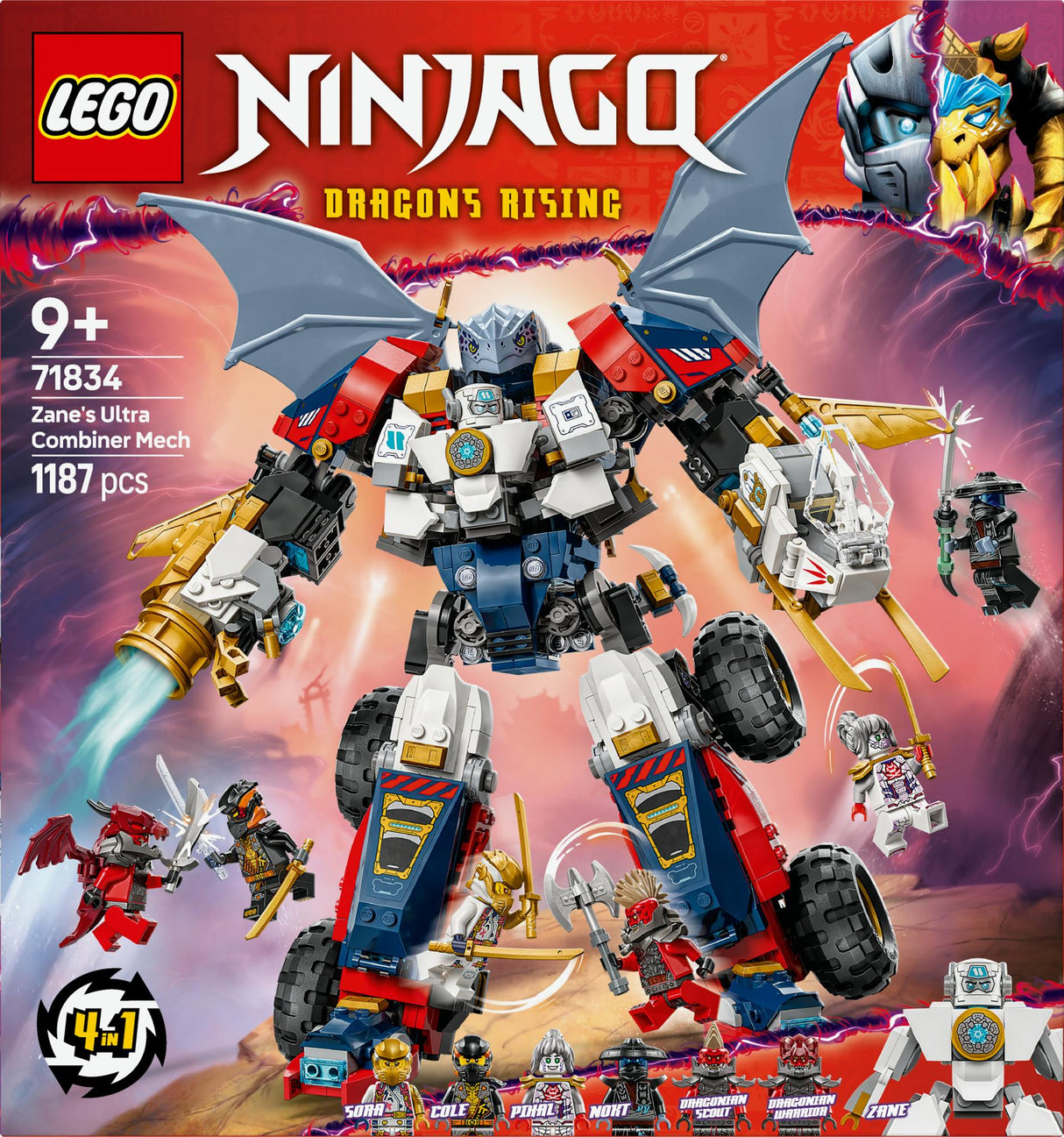 LEGO 71834 Ninjago Zane's Ultra Combo Mech LEGO