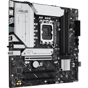 ASUS PRIME B760M-A WIFI II bundkort set skråt forfra