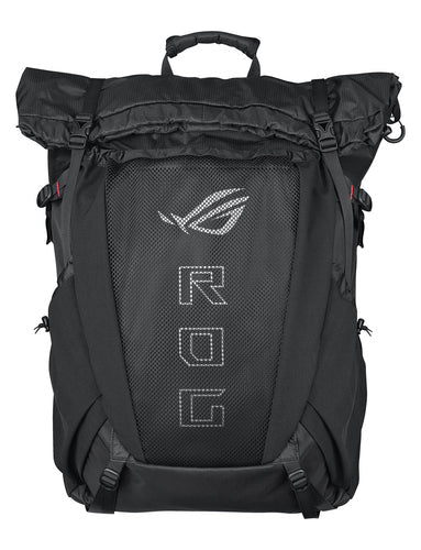 ASUS ROG Archer ErgoAir BP3800 – front med toplommen afmonteret og rullet lukning